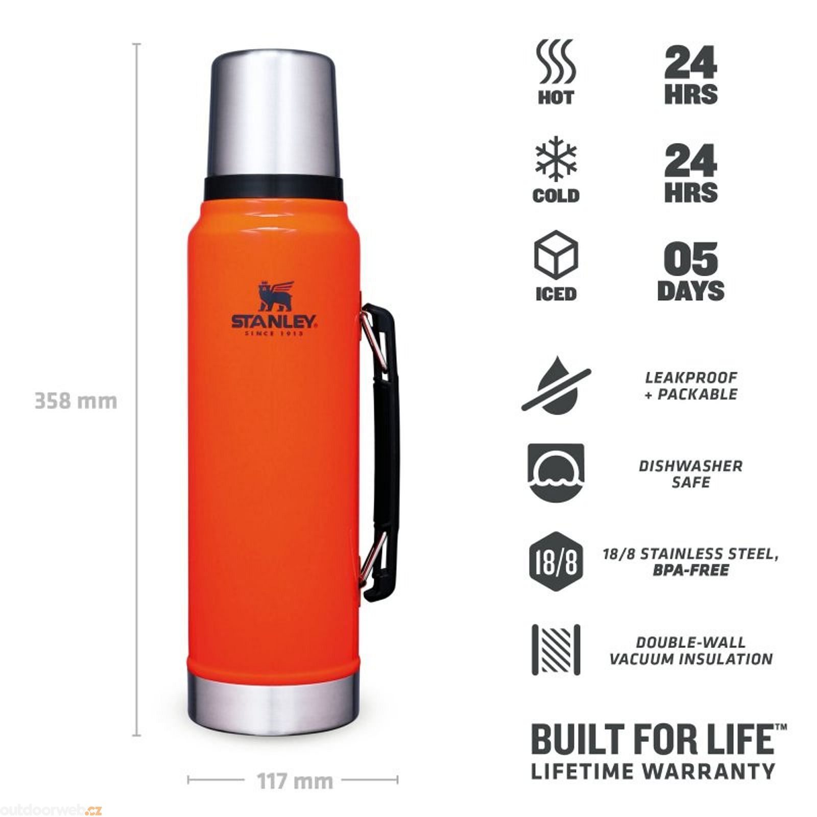 Legendary Classic 1l Blaze Orange oranžová Thermos STANLEY