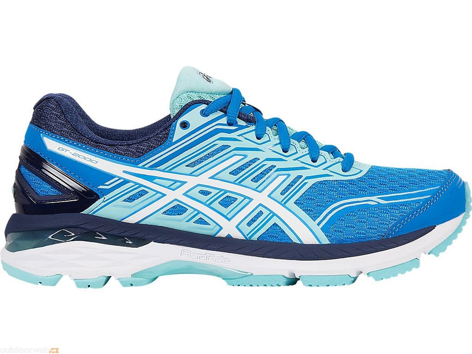 Outdoorweb.eu GT 2000 5 diva blue white aqua splash women s running shoes ASICS 75.37
