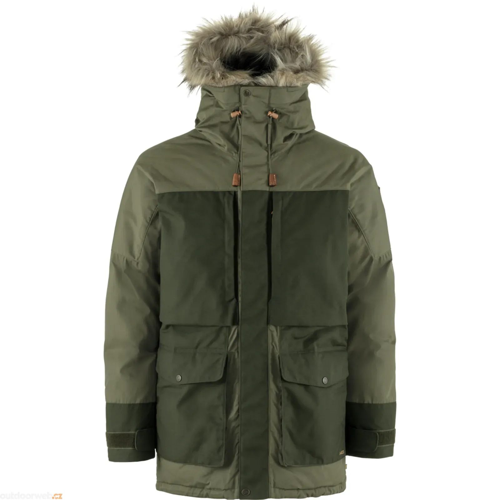 Outdoorweb.eu Polar Expedition Parka M Laurel Green Deep Forest men s winter jacket FJALLRAVEN 1 068.57