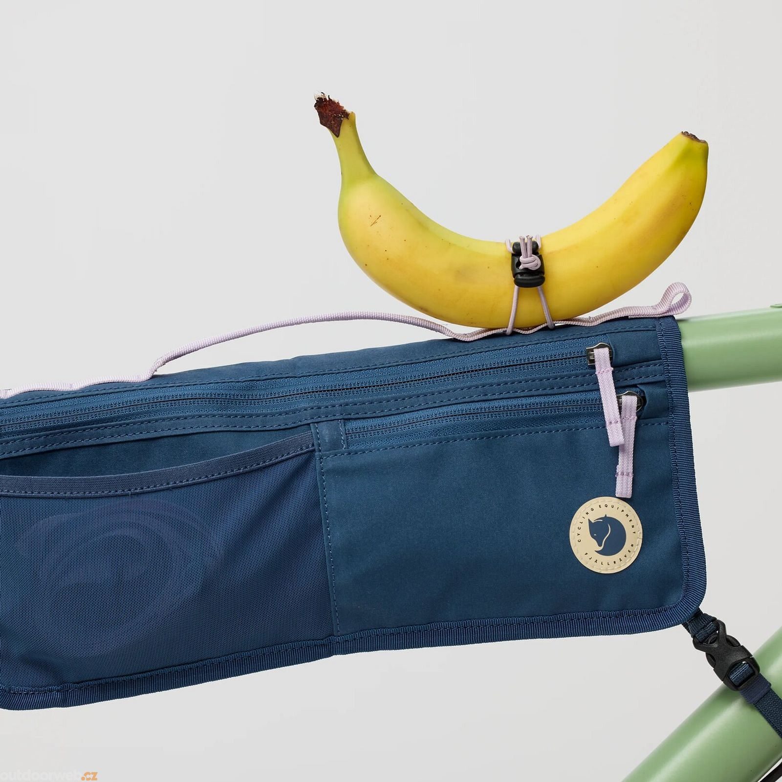 Hoja Bike Frame Fold Bag Clay - Bike bag - FJÄLLRÄVEN - 78,31