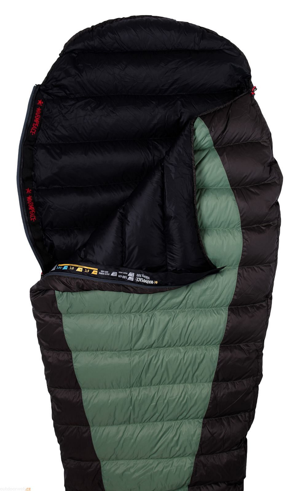 VIKING 300 180 cm blue/grey/black - spací pytel - WARMPEACE