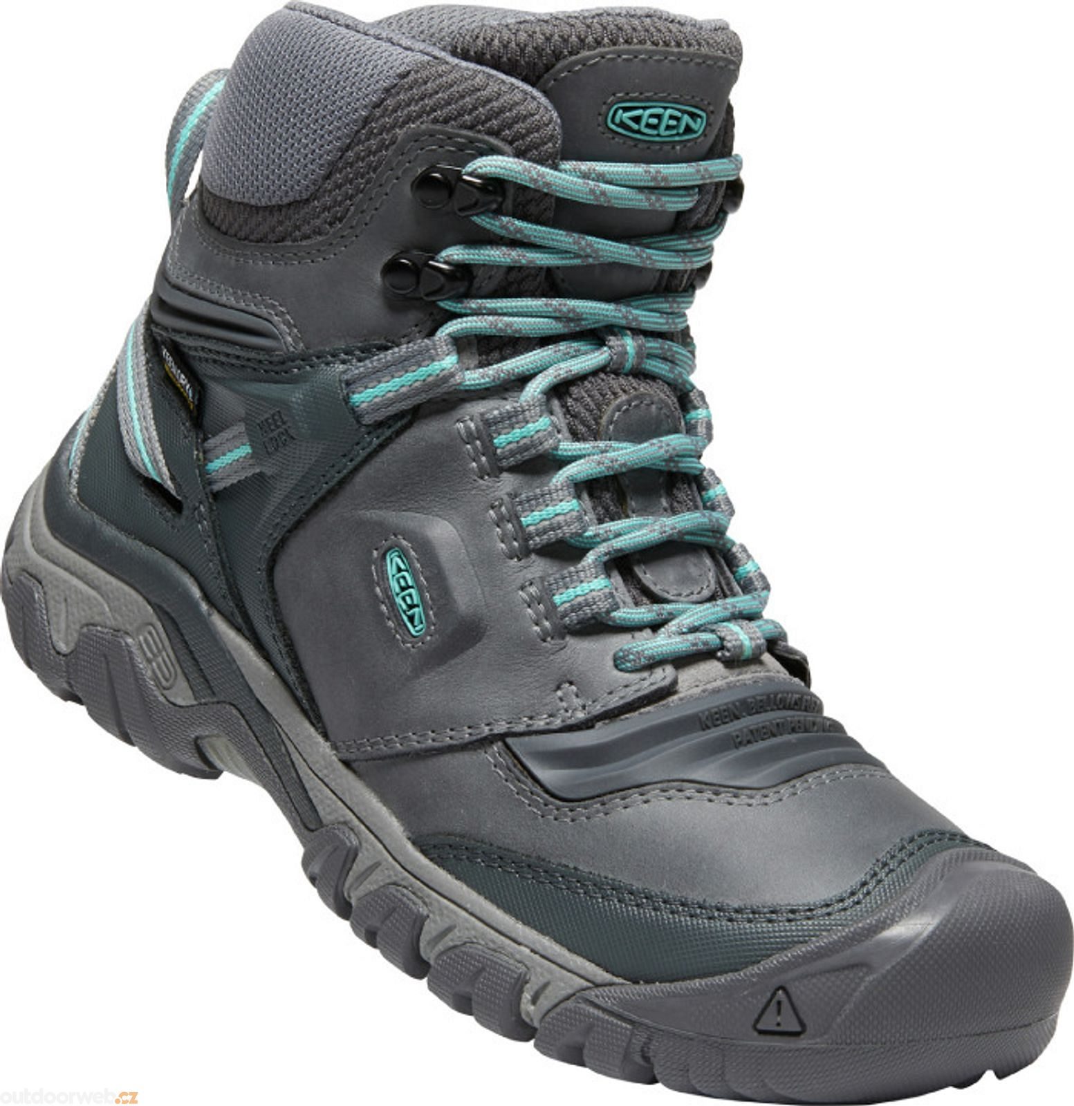 Hiking Shoes Keen Ridge Flex Womens RIDGE FLEX MID WP WOMEN, Steel