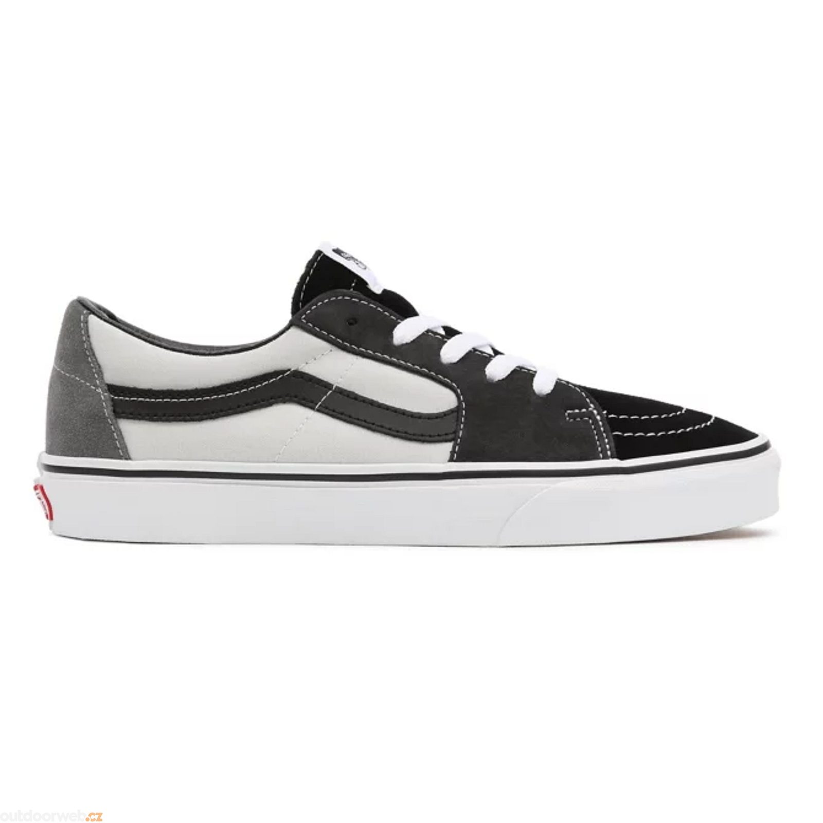 UA SK8-LOW (COLOR BLOCK), DRIZZLE/TRUE WHITE - tenisky
