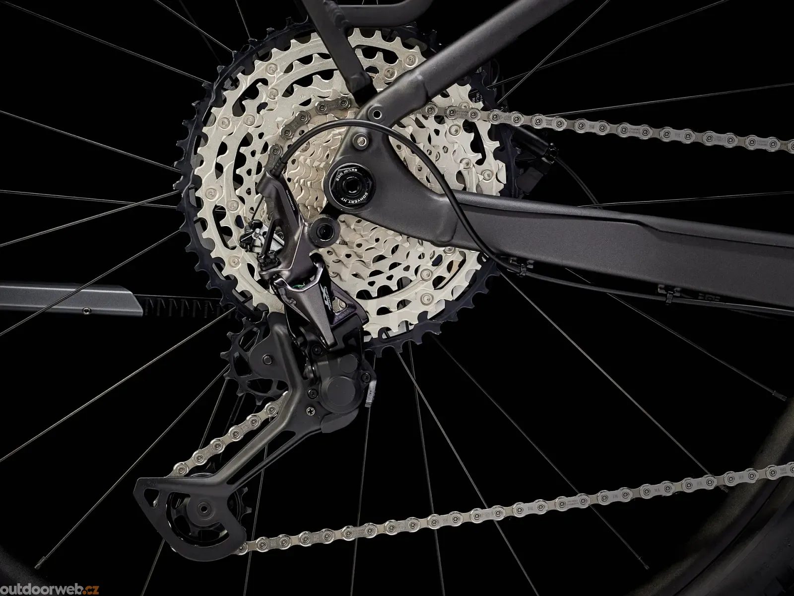 Outdoorweb.eu Powerfly Sport 7 EQ 27.5 Matte Dnister Black Gloss mountain electric bike TREK 4 891.62