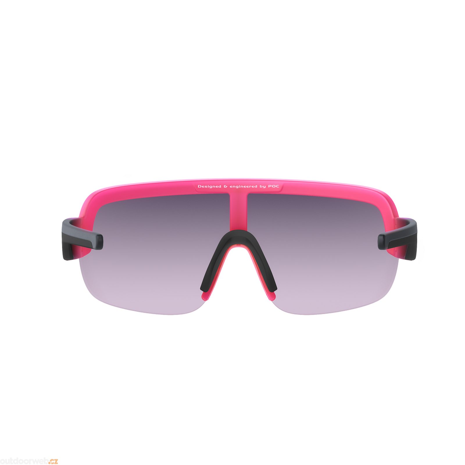 Aim Fluorescent Pink/Uranium Black Translucent - Brýle Sluneční