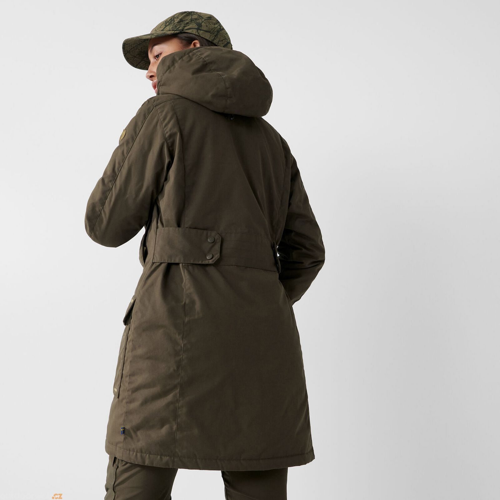 Högvilt Jacket W Deep Forest - women's winter coat - FJÄLLRÄVEN