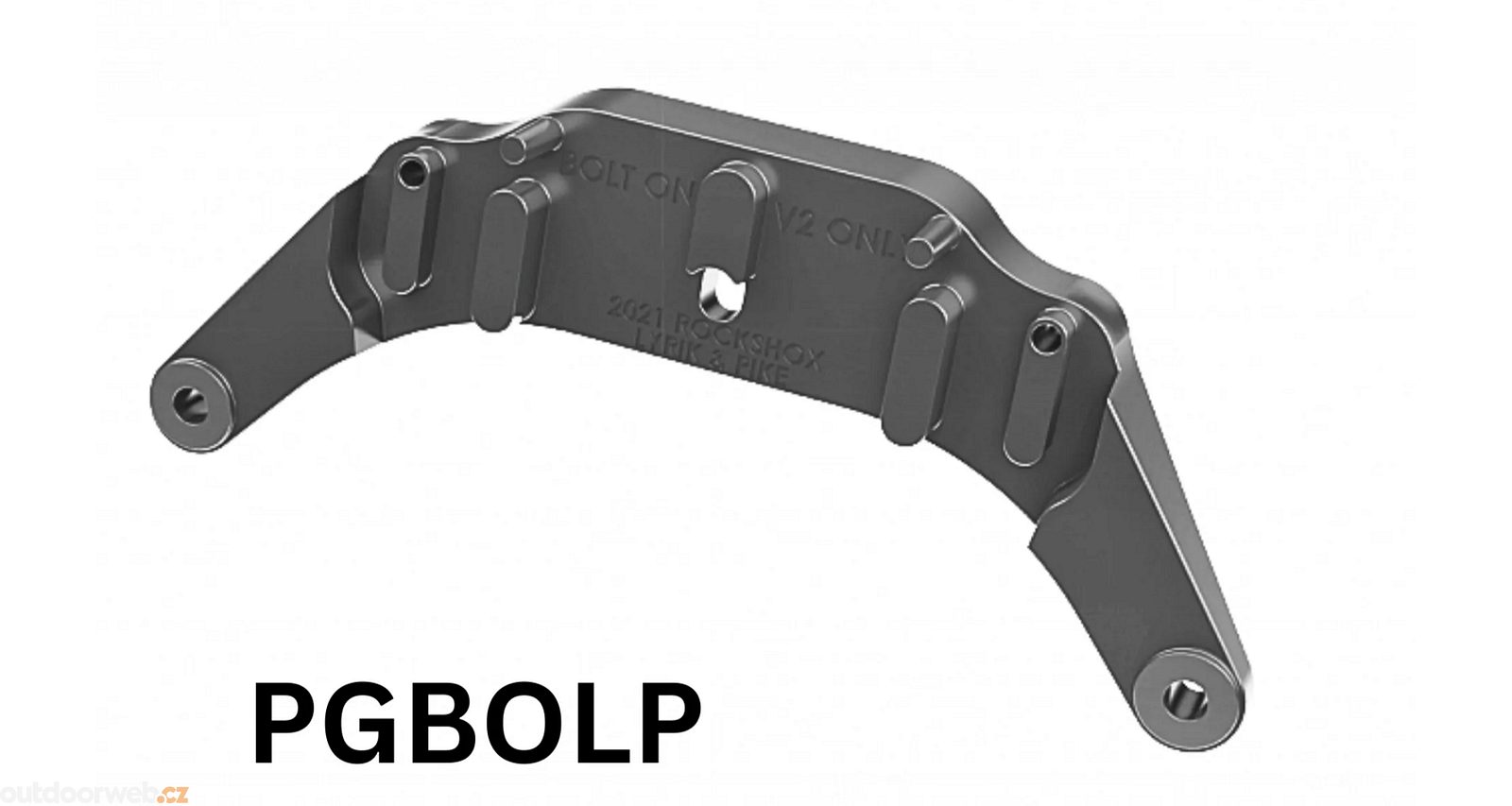 Outdoorweb.eu RRP adapter ProGuard Bolt On v2 na RockShox Lyrik Pike fender adapter RRP 15.51