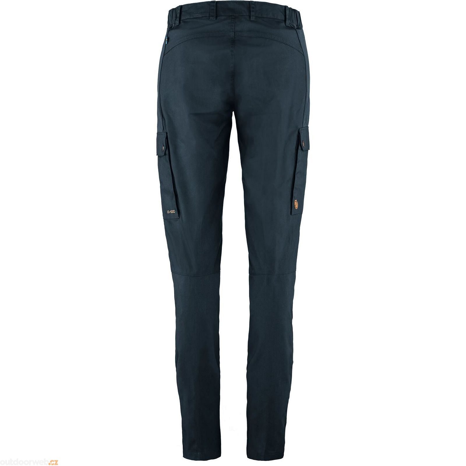 Stina Trousers W Dark Navy - women's outdoor trousers - FJÄLLRÄVEN