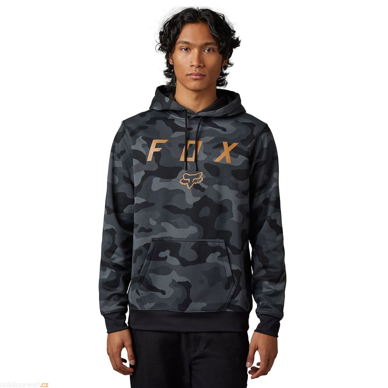 Outdoorweb.eu Vzns Camo Pullover Black Camor Panska mikina FOX 69.65