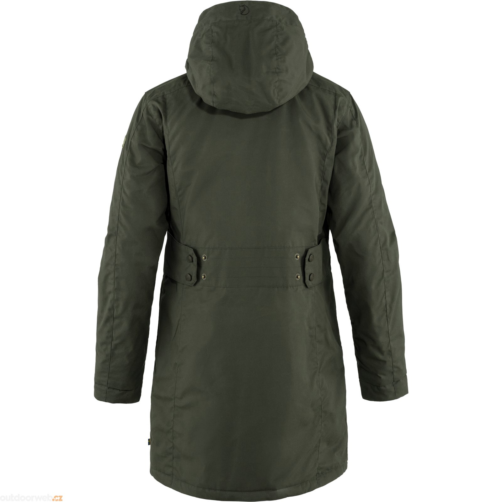 Högvilt Jacket W Deep Forest - women's winter coat - FJÄLLRÄVEN