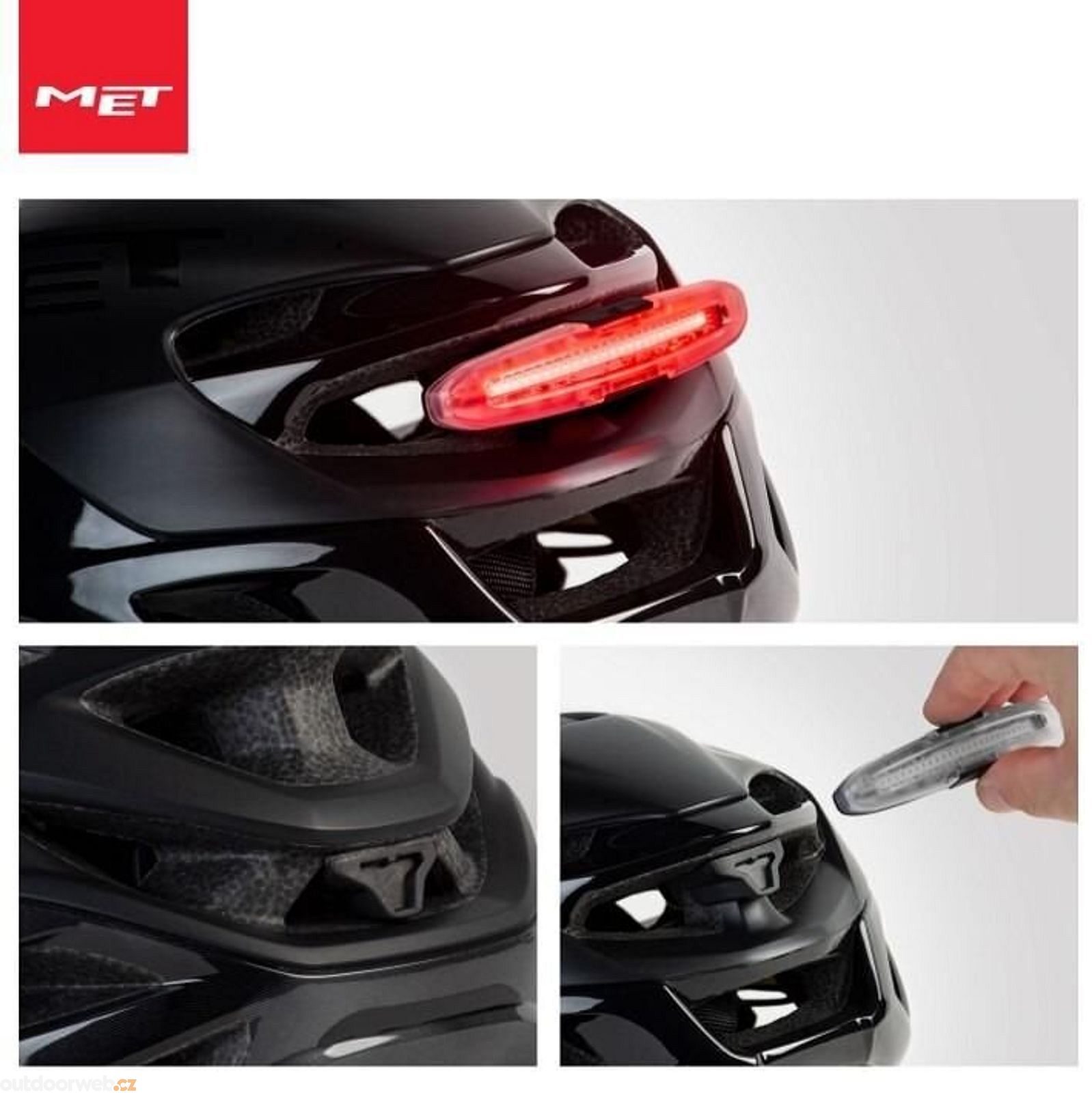 MAGNETIC USB LED LIGHT - helmet light - MET - 33.53 €
