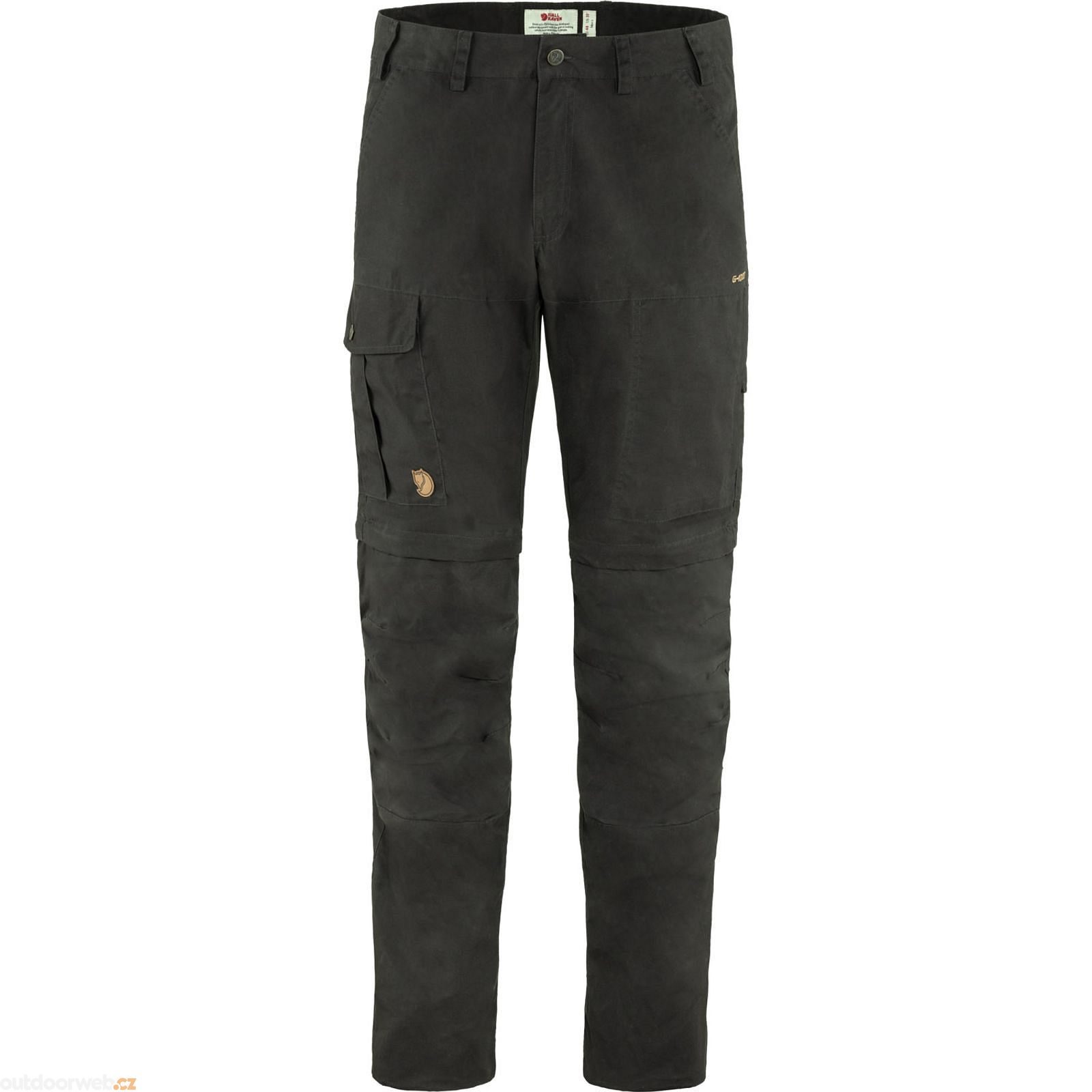 Outdoorweb.eu Karl Pro Zip off Trousers M Dark Grey outdoor kalhoty panske FJALLRAVEN 135.52