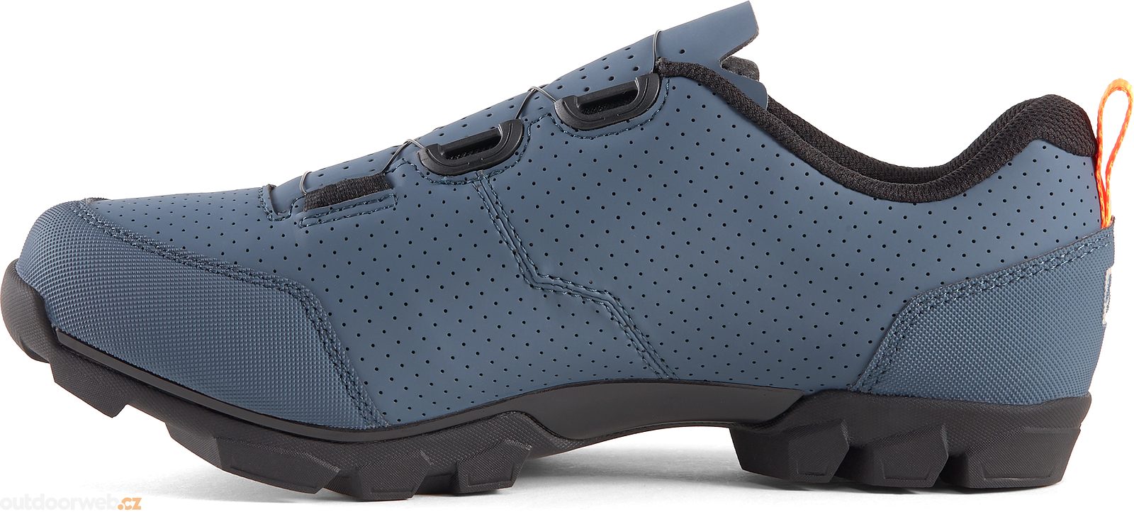 Bontrager Evoke 48 Mountain Bike Shoe - Battleship Blue/Radioactive OG