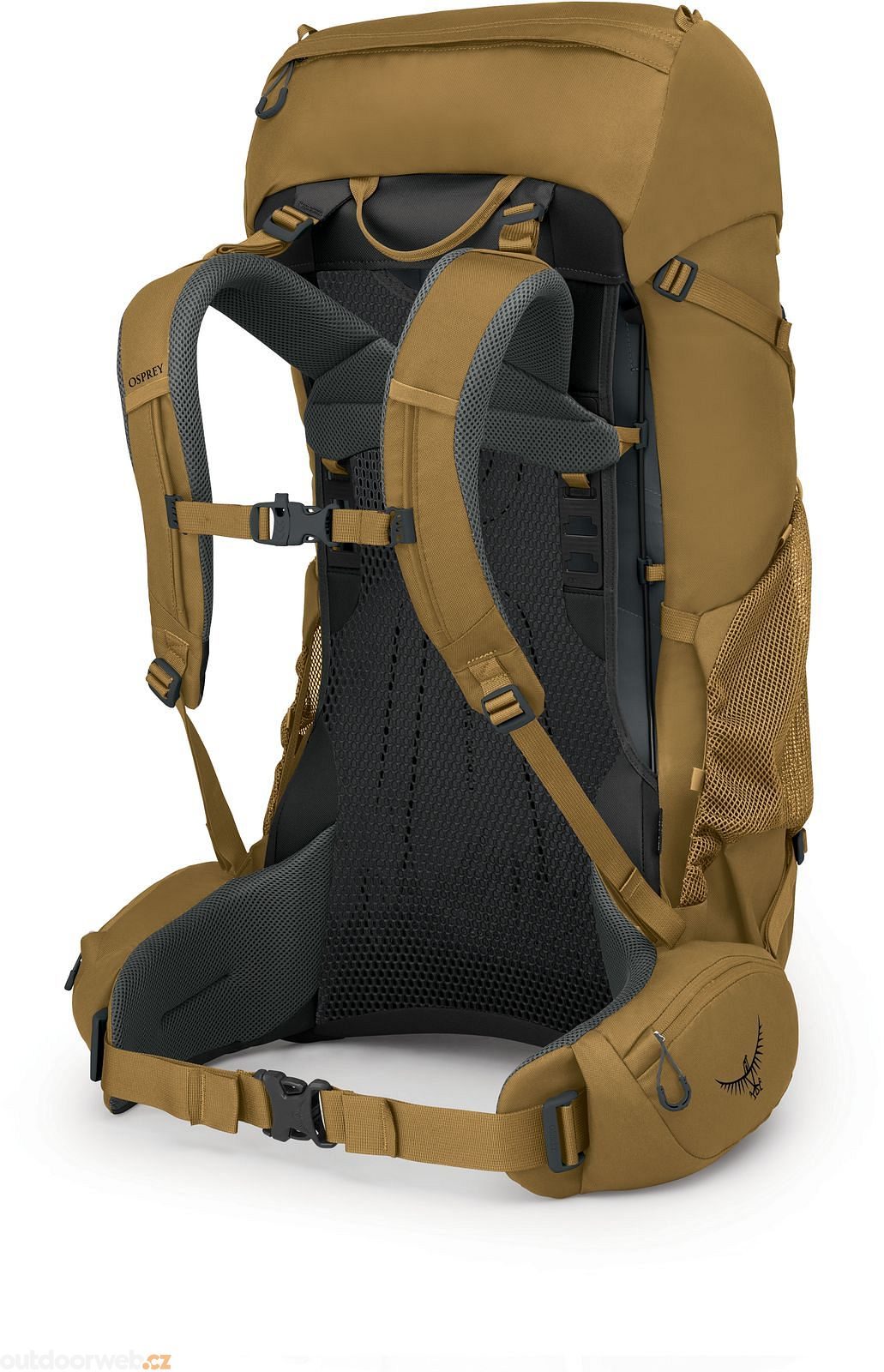 ROOK 50, histosol brown/rhino grey - men's hiking backpack - OSPREY ...