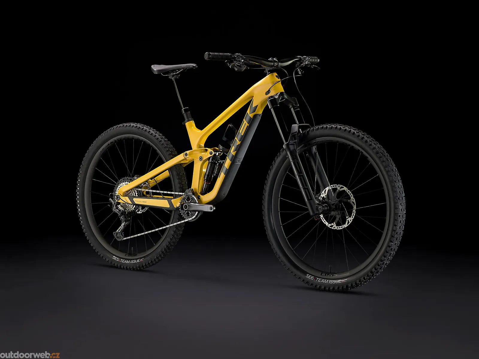 Trek mountain bike yellow hotsell