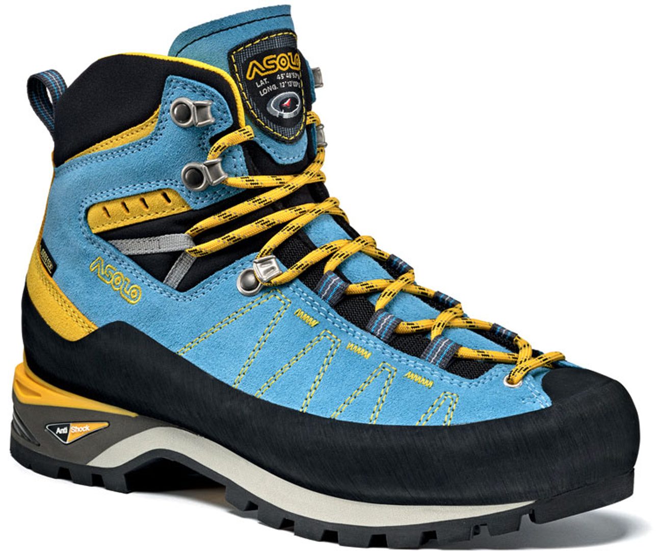 Outdoorweb.eu Hiking boots modr ASOLO outdoorov oble en a