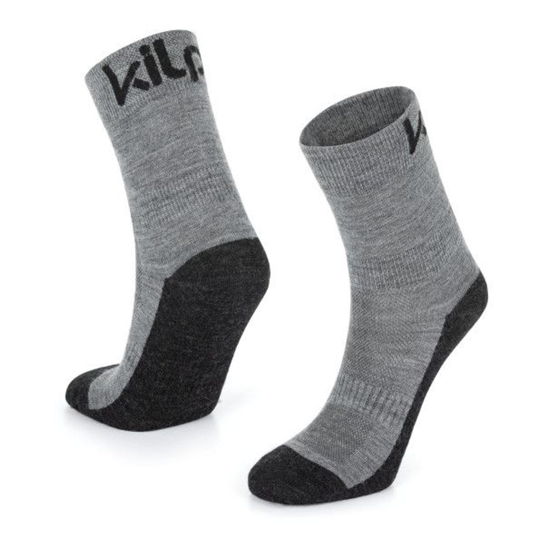 Wool sock - Grey melange –