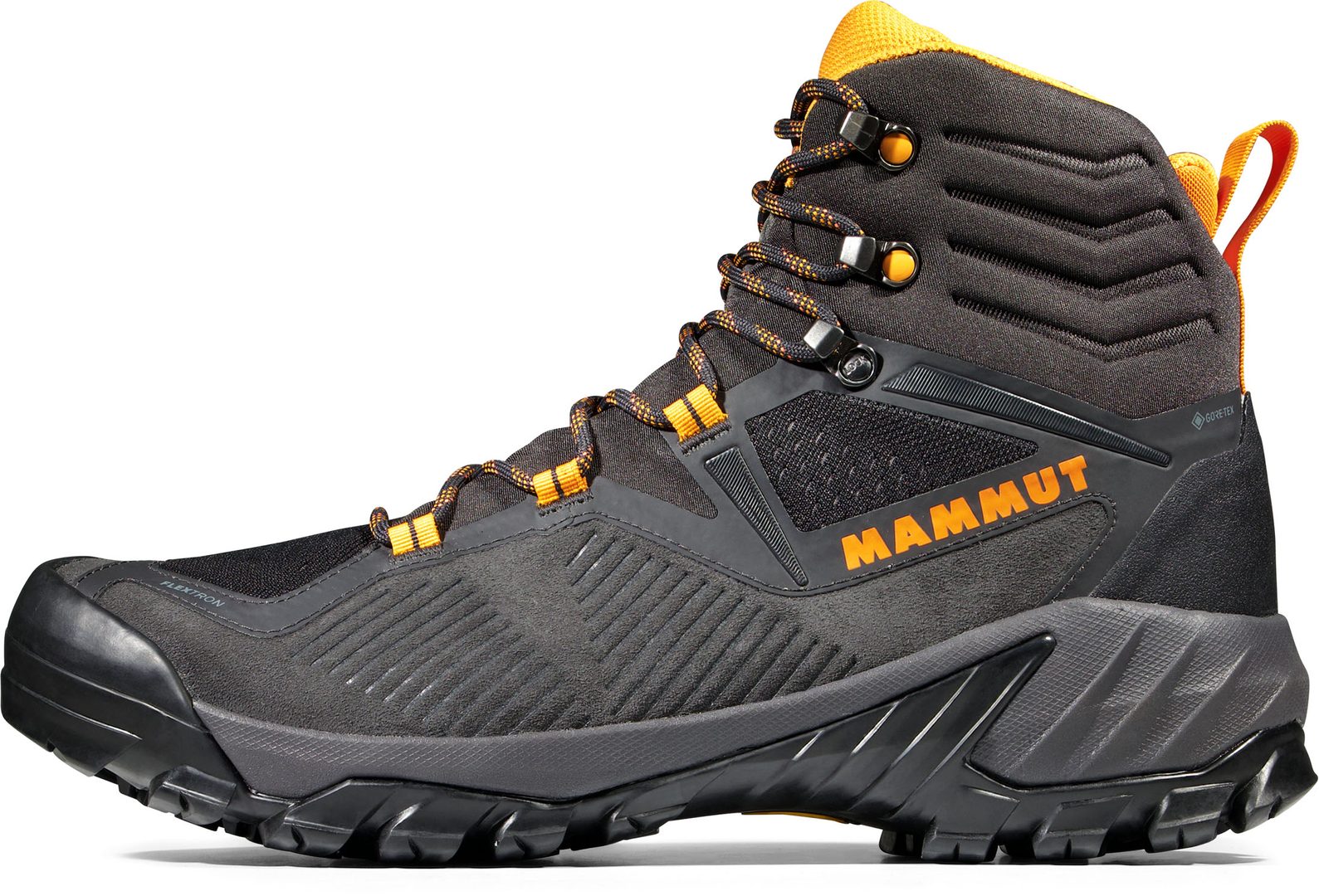 Hiking boot Mammut Sapuen High GTX (Dark sttel - neo mint) Women's