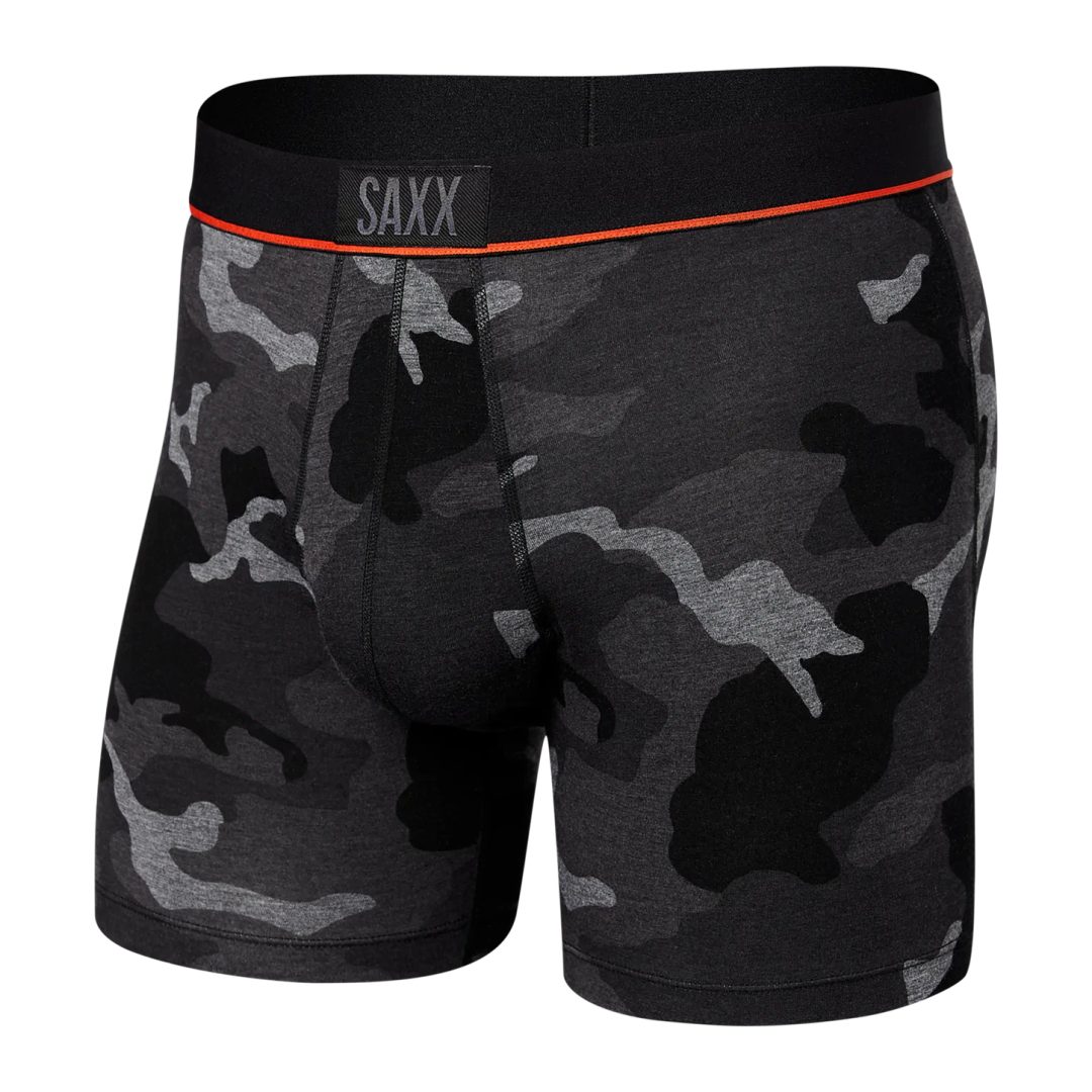 Saxx - Vibe Boxer Brief : Gray Sushi Doobie Doo