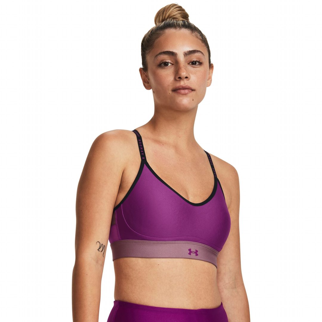 Under Armour UA Infinity Mid Bra Blocked-GRN 