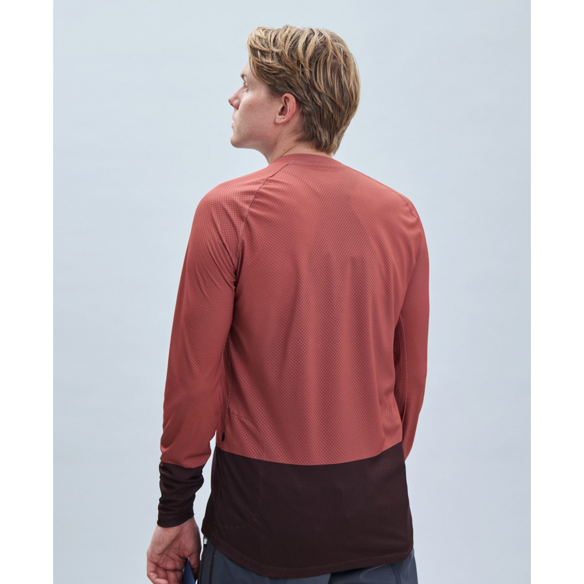 MTB Pure LS Jersey Himalayan Salt/Axinite Brown