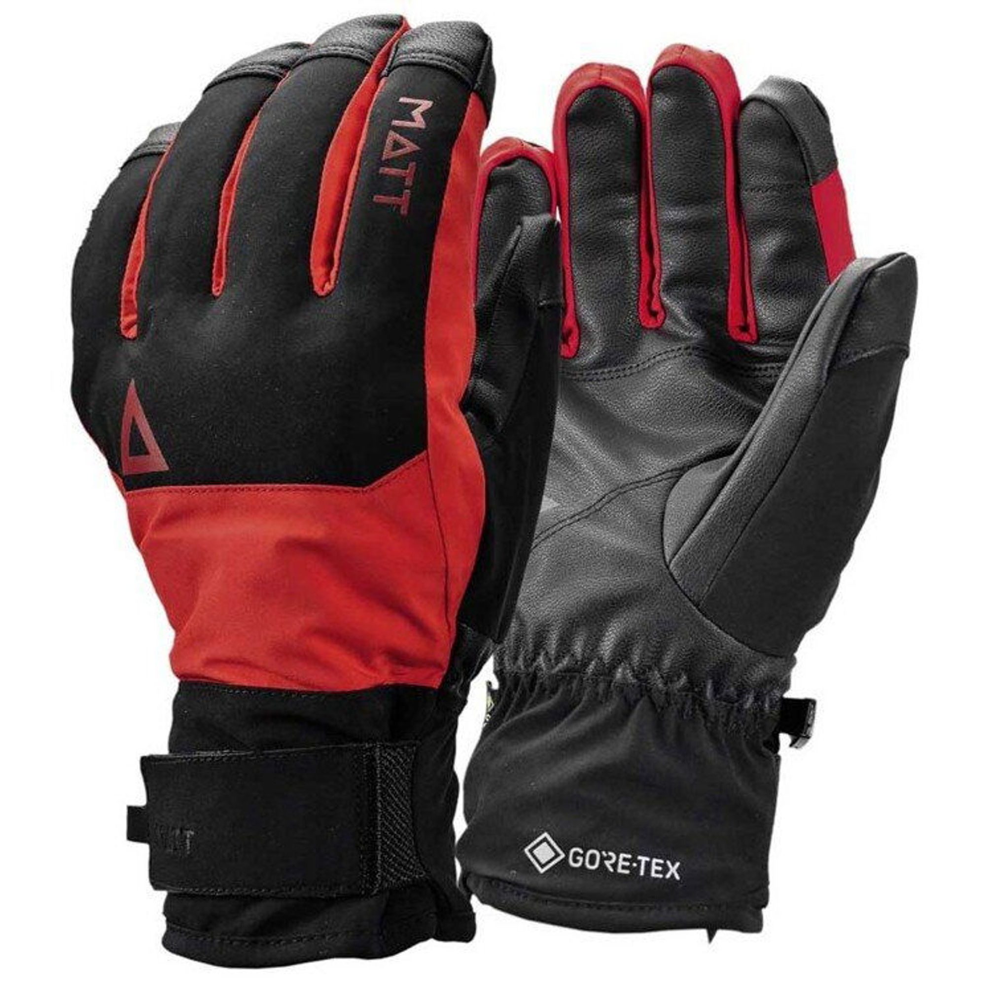ROB JUNIOR GORE-TEX GLOVES, red, 10JR