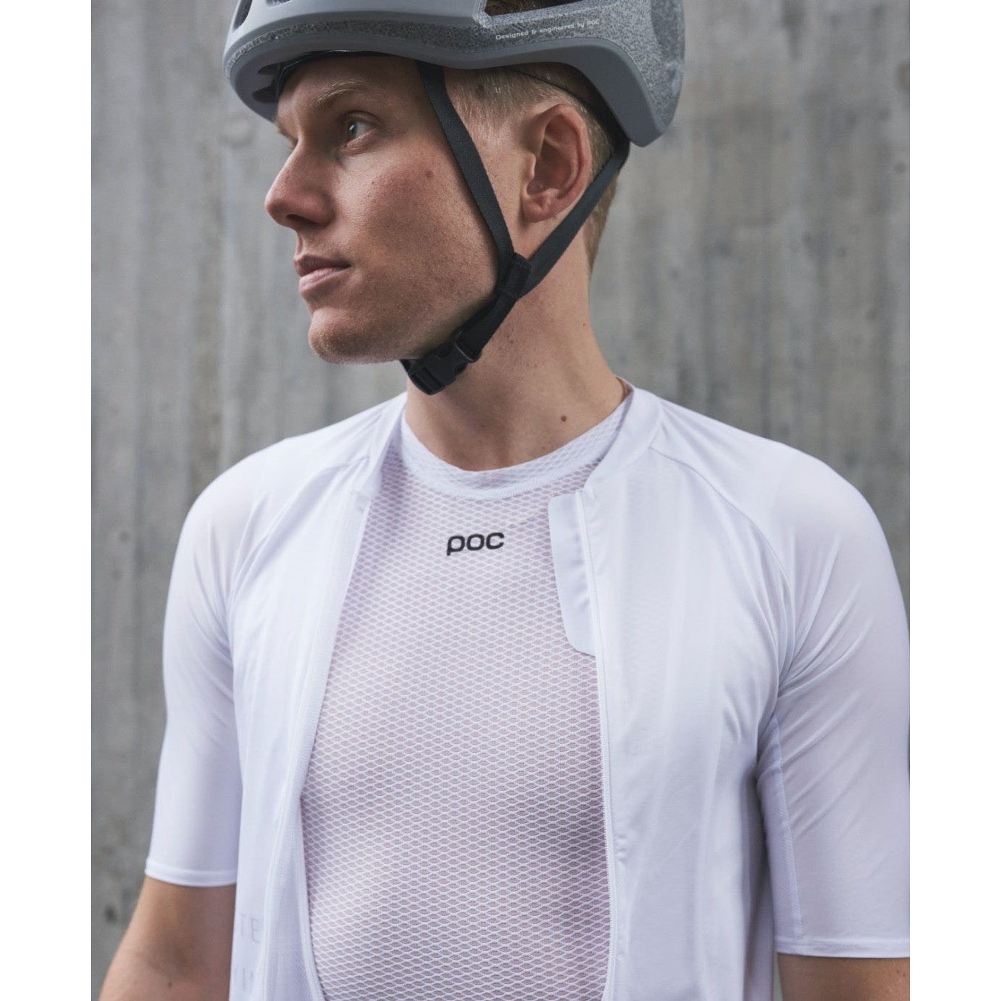 M's Pristine Print Jersey Hydrogen White