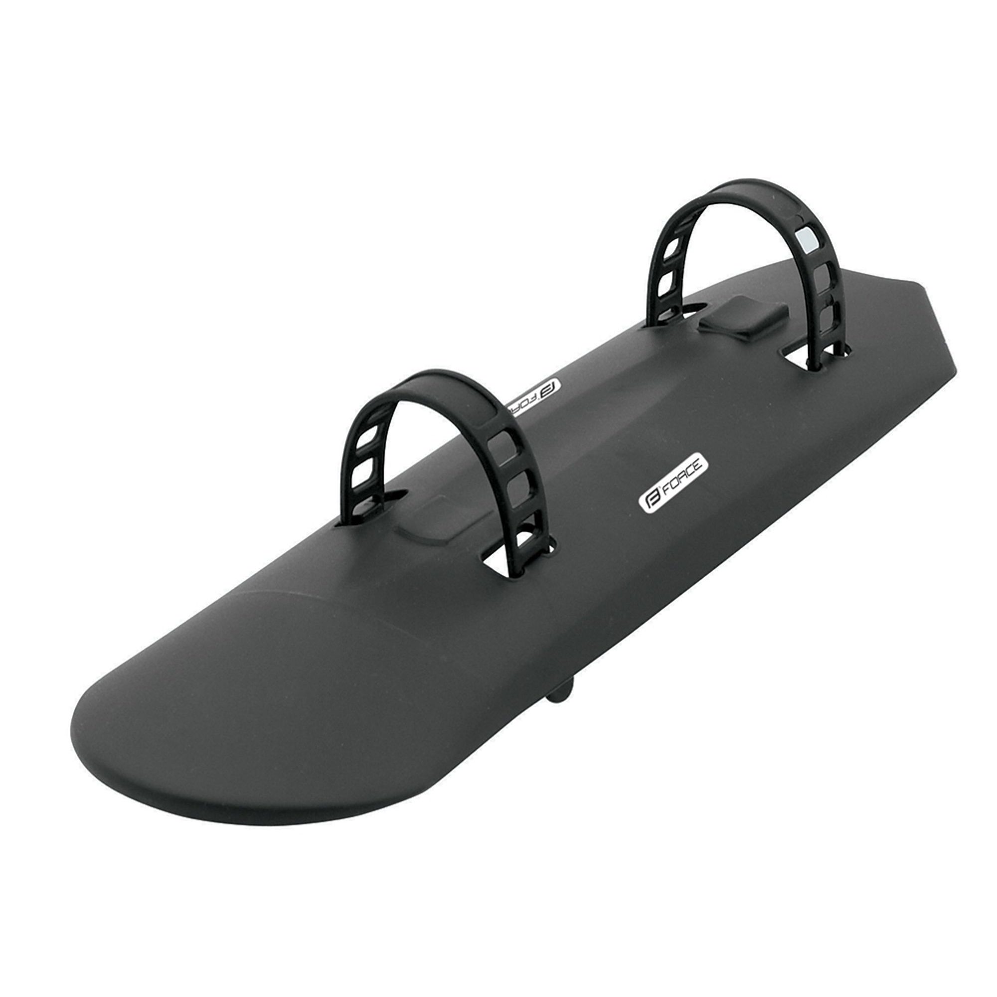 plastic under frame + rubber grip, black