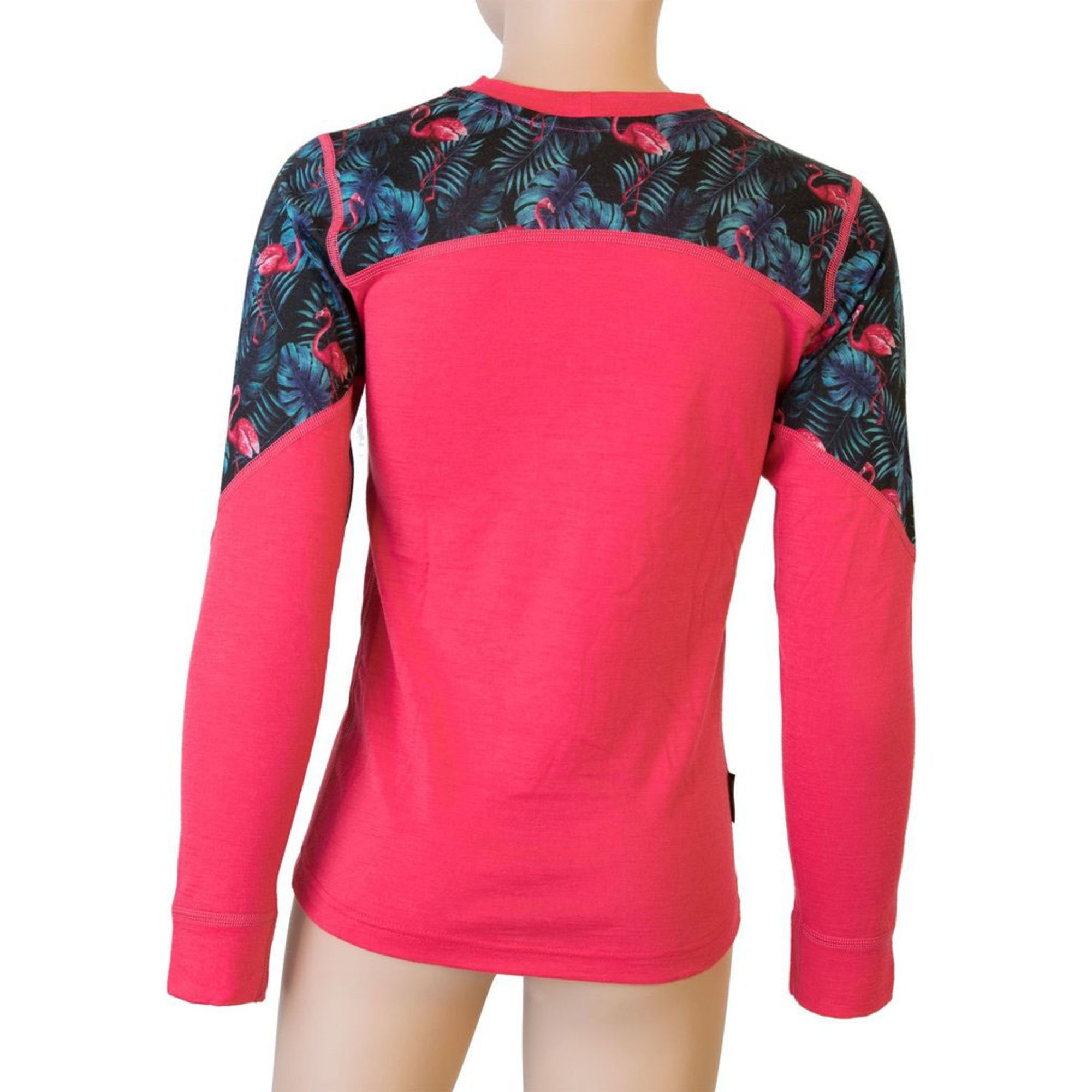 MERINO IMPRESS SET magenta/floral