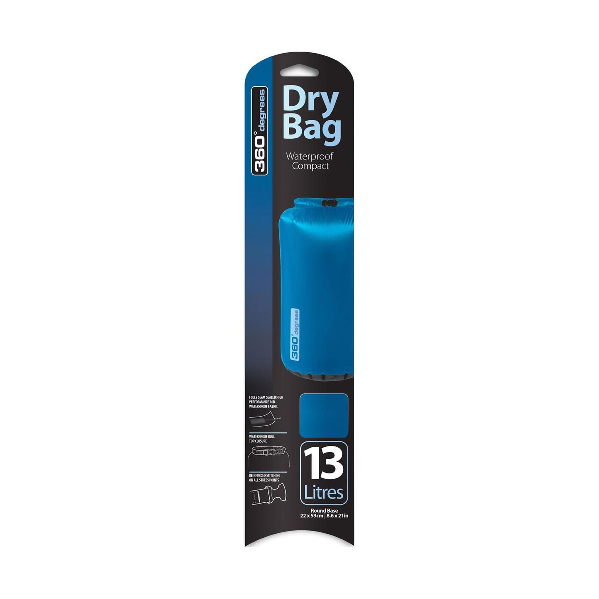 360° Dry Bag 13L Lime Green