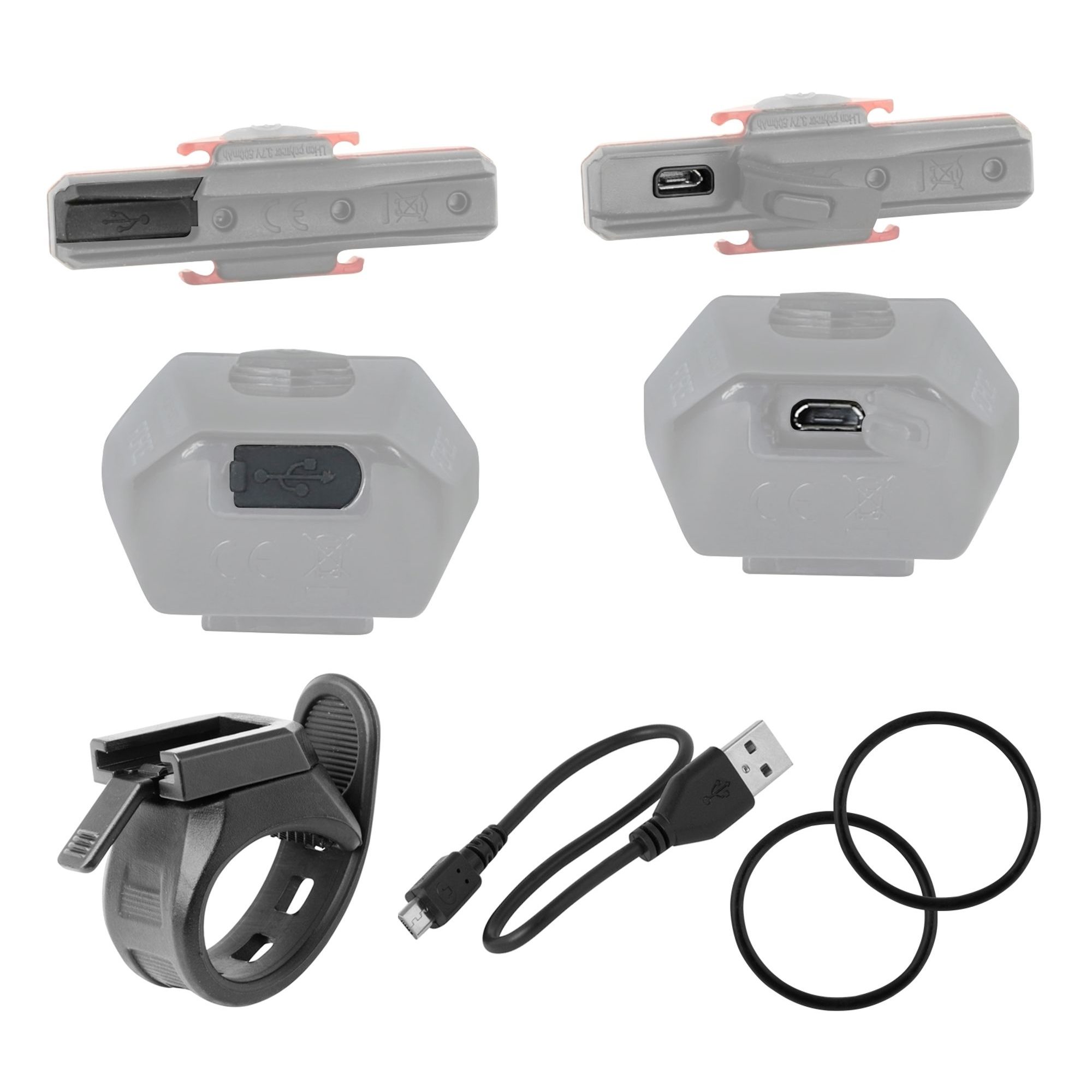 GLARE USB front+rear