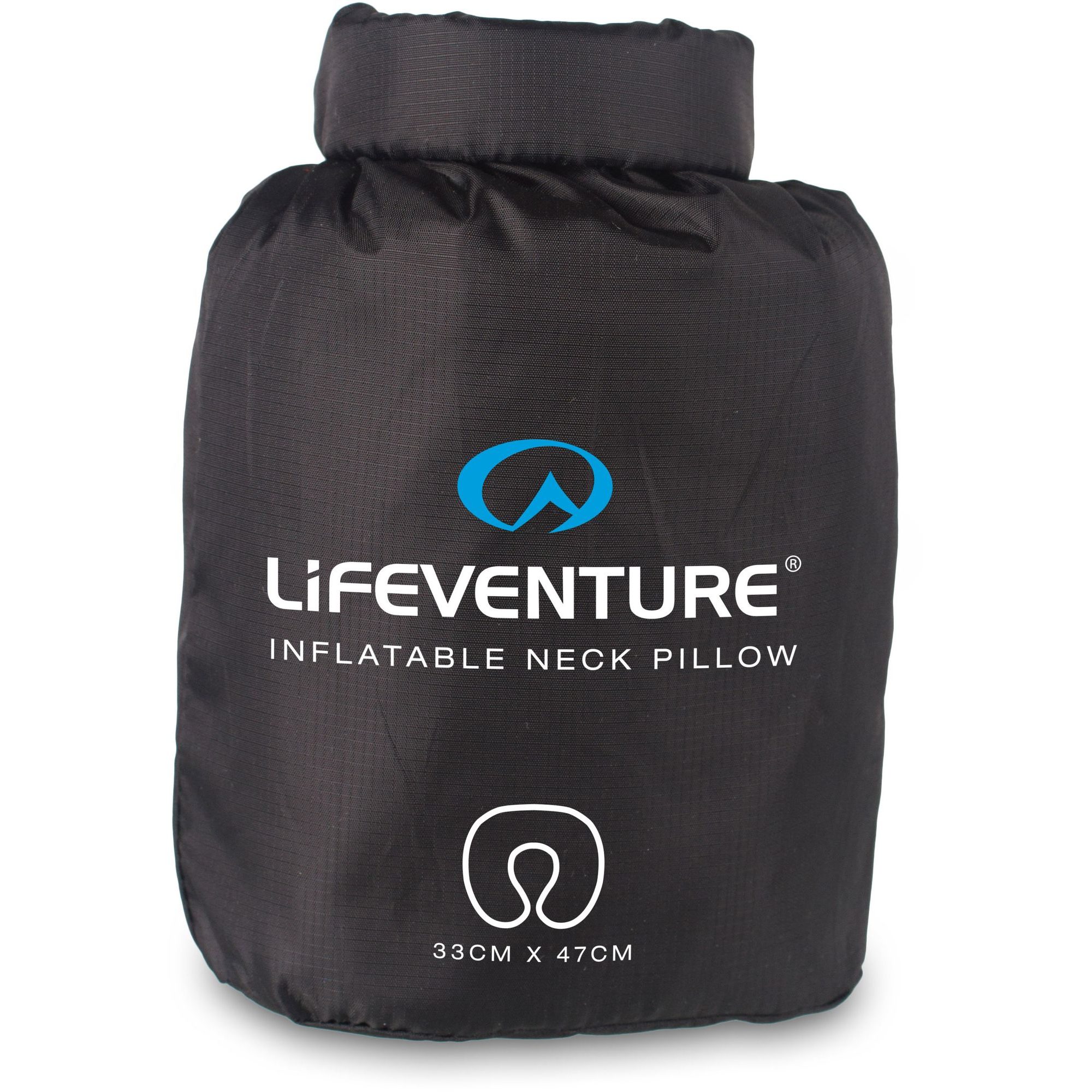 Inflatable Neck Pillow grey