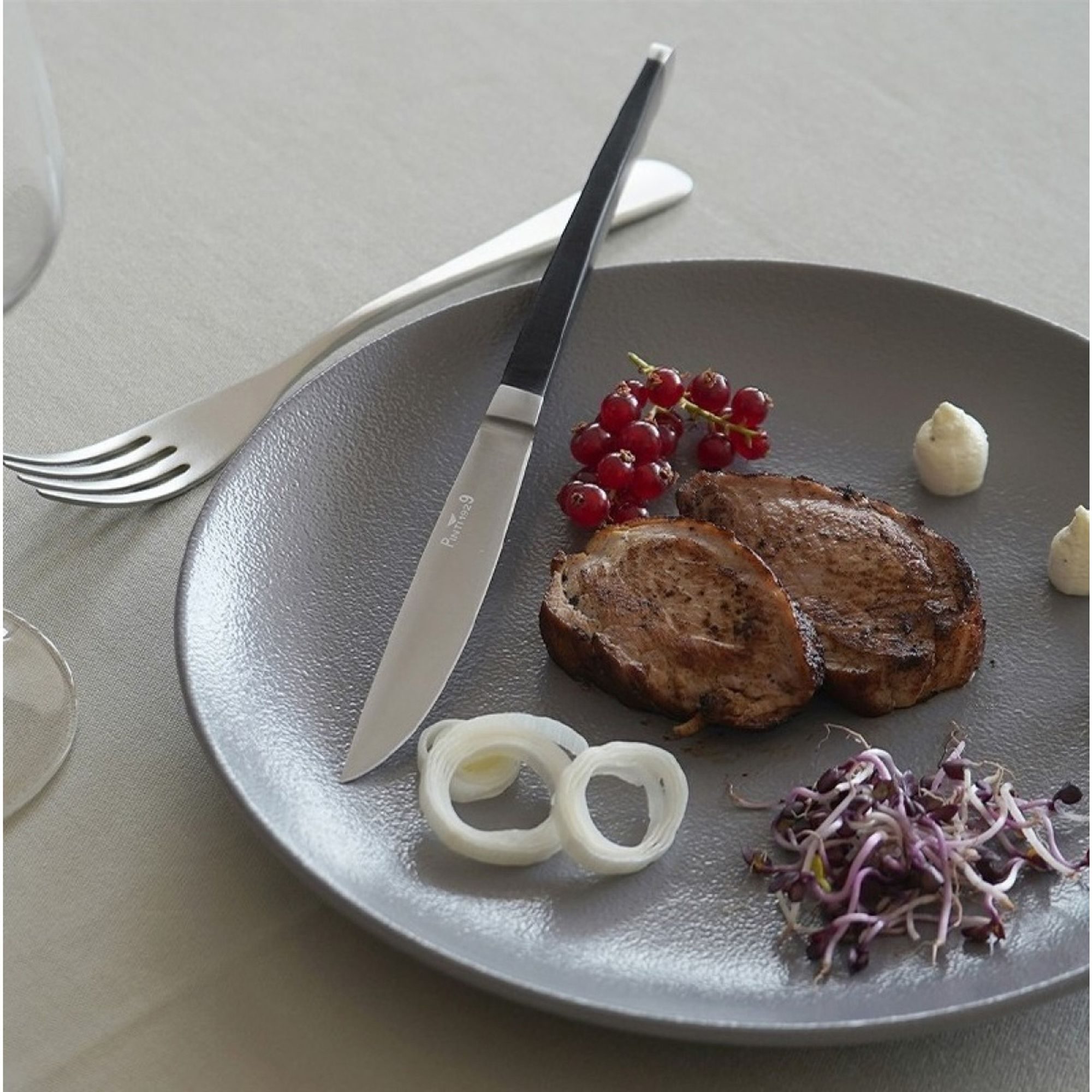 Sada steakových nožů AUDREY 6 ks vroubkované ostří