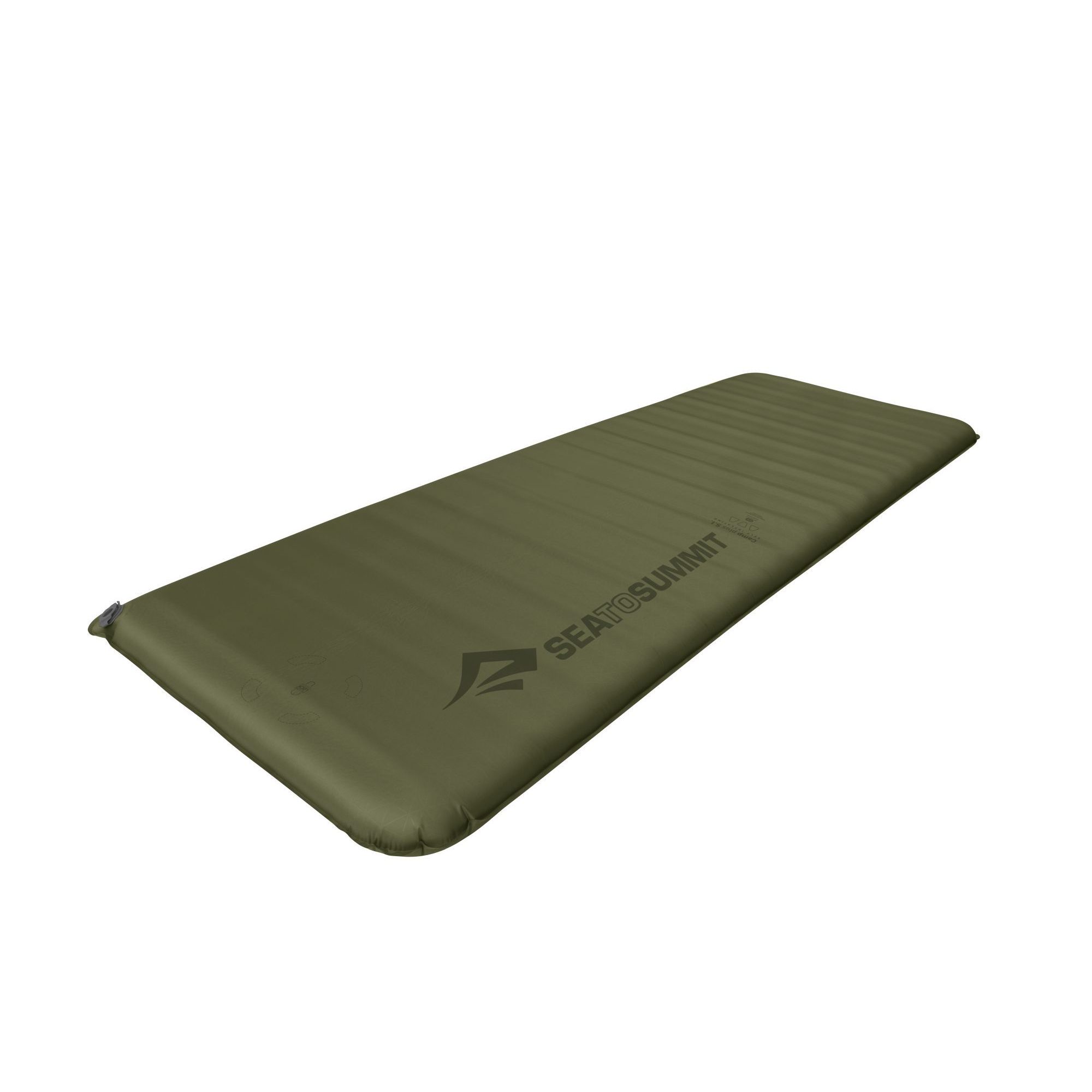 Camp Plus Self Inflating Rectangular Regular Wide Moss