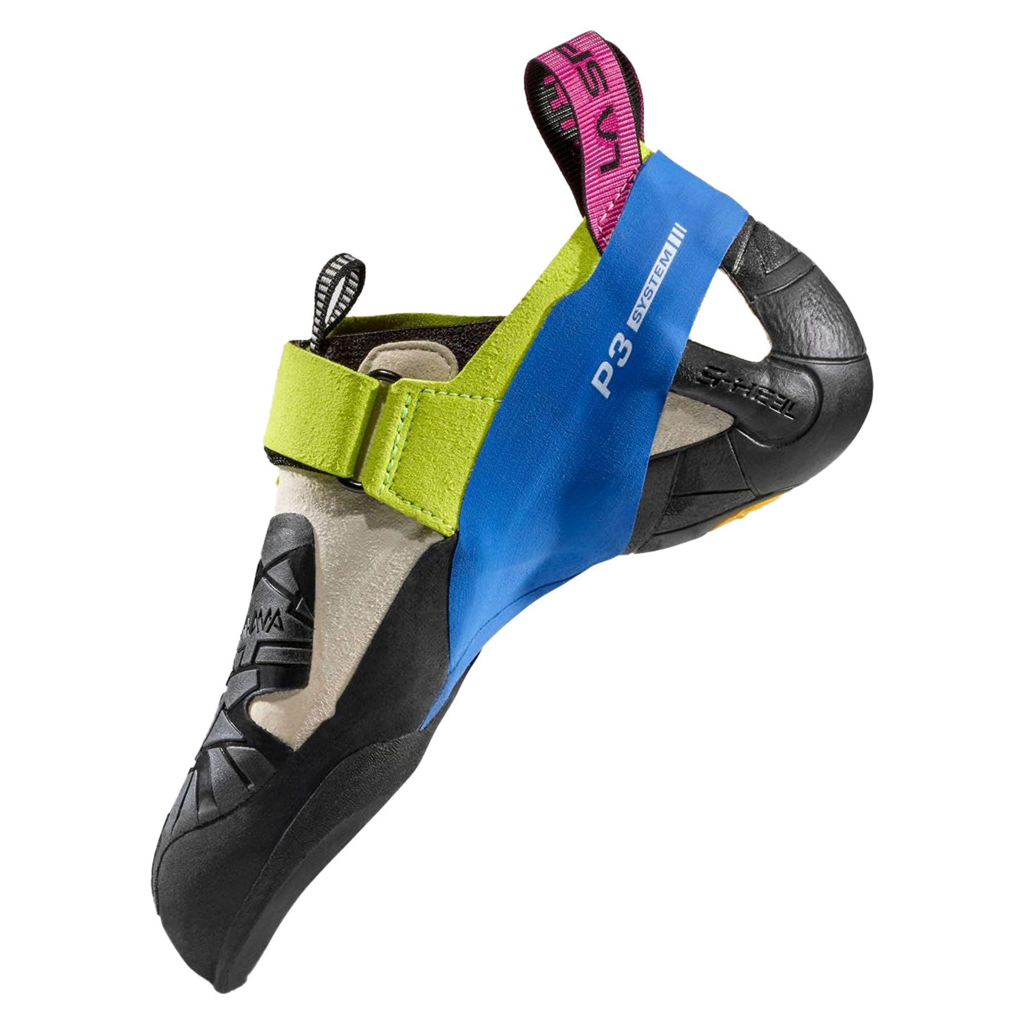 Skwama Woman, Apple Green/Cobalt Blue