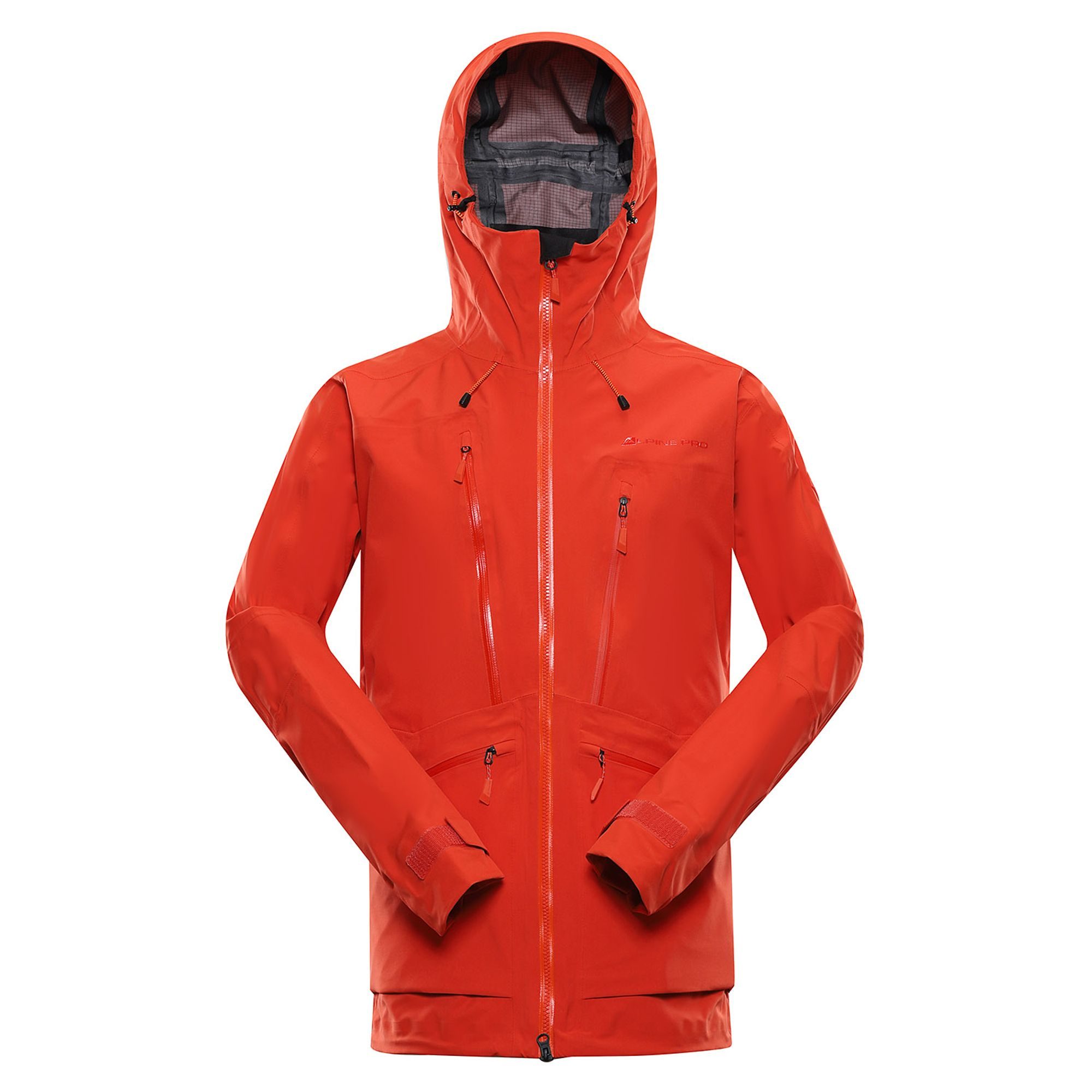 Minimalist Pro Jacket – Men's GORE-TEX Paclite Shell, Waterproof & Packable, Orange Pepper