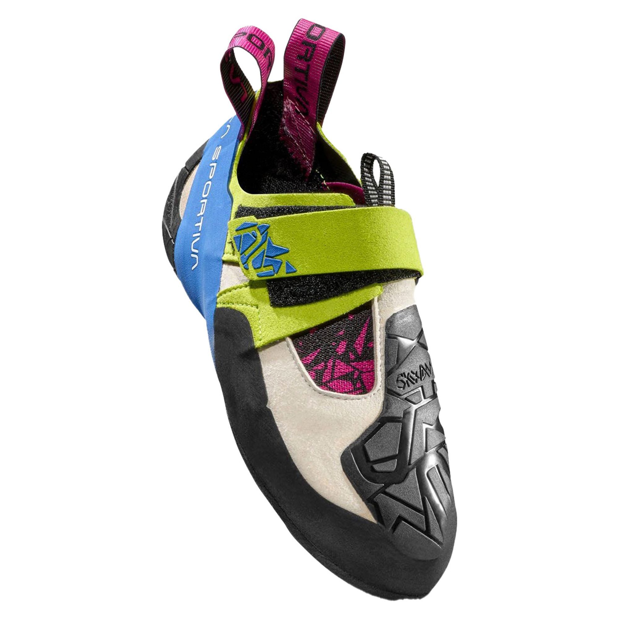Skwama Woman, Apple Green/Cobalt Blue