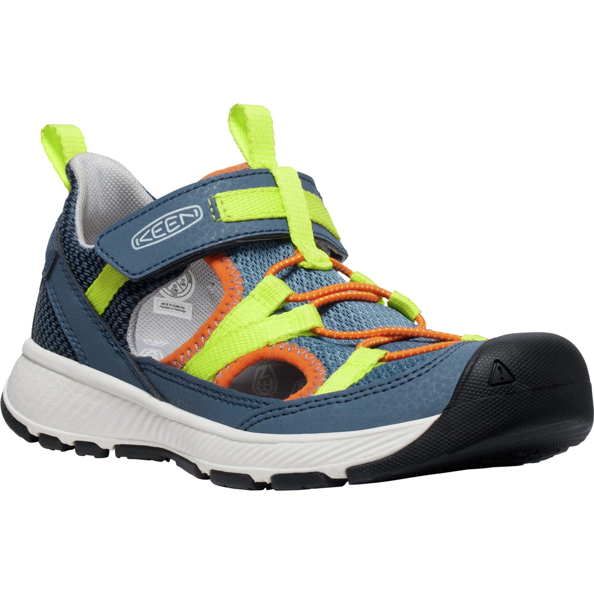 MOTOZOA SANDAL YOUTH vintage indigo/scarlet ibis