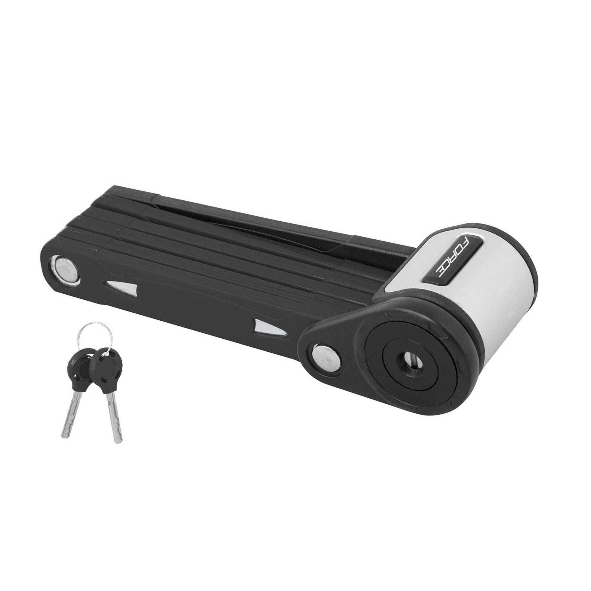 FOLD foldable 80 cm, 6 links, black + holder