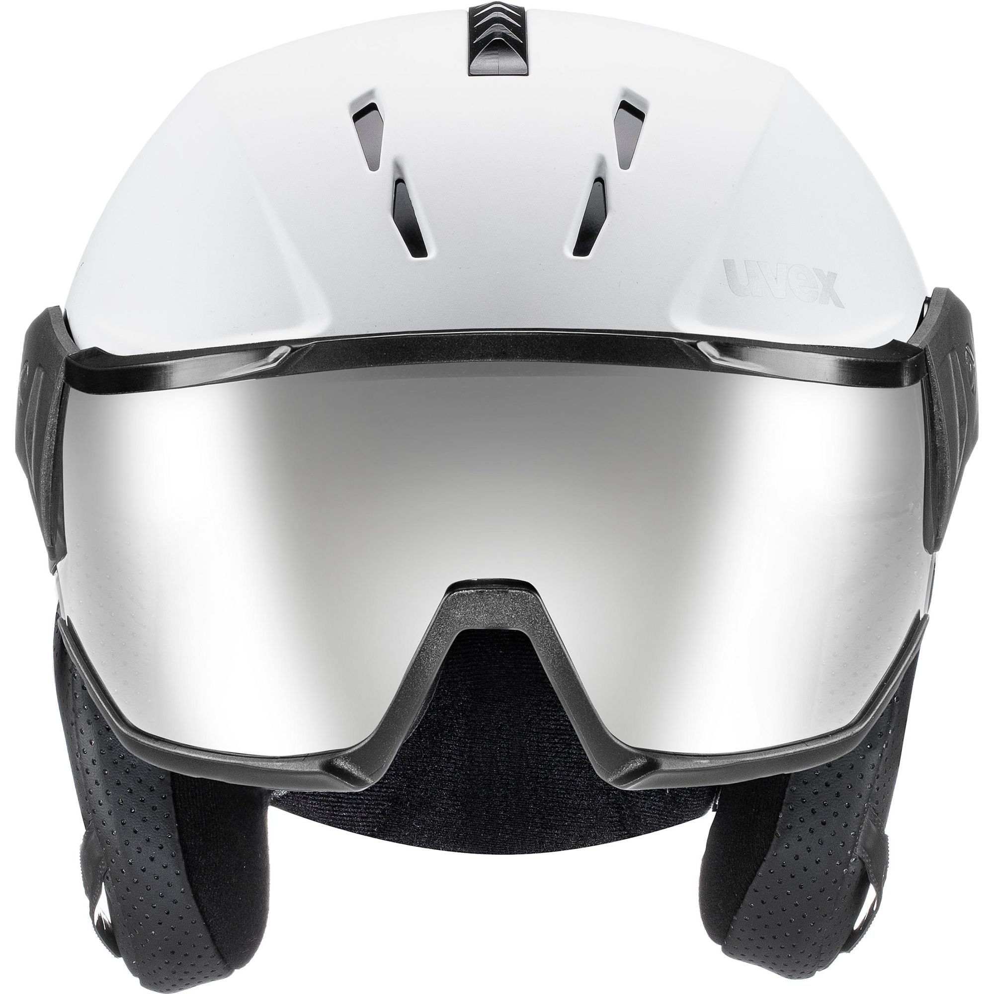 INSTINCT VISOR, white-black mat