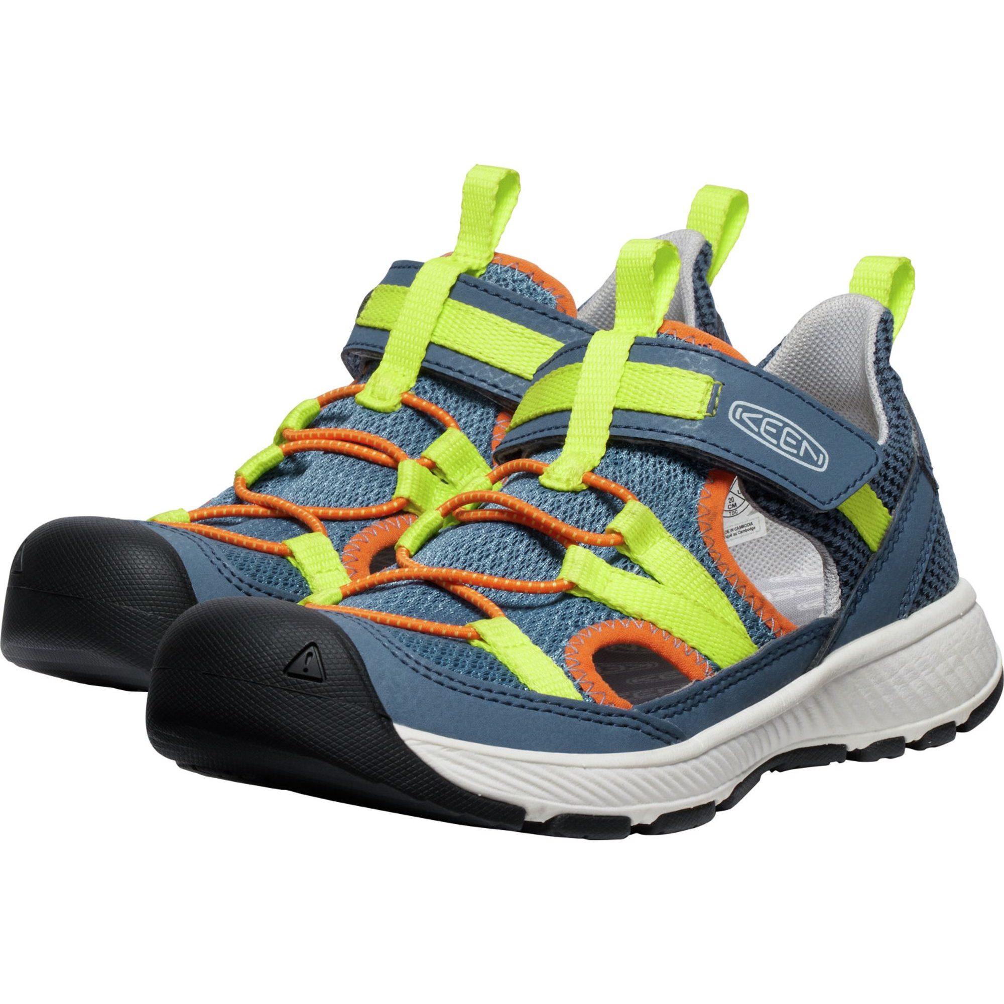 MOTOZOA SANDAL YOUTH vintage indigo/scarlet ibis