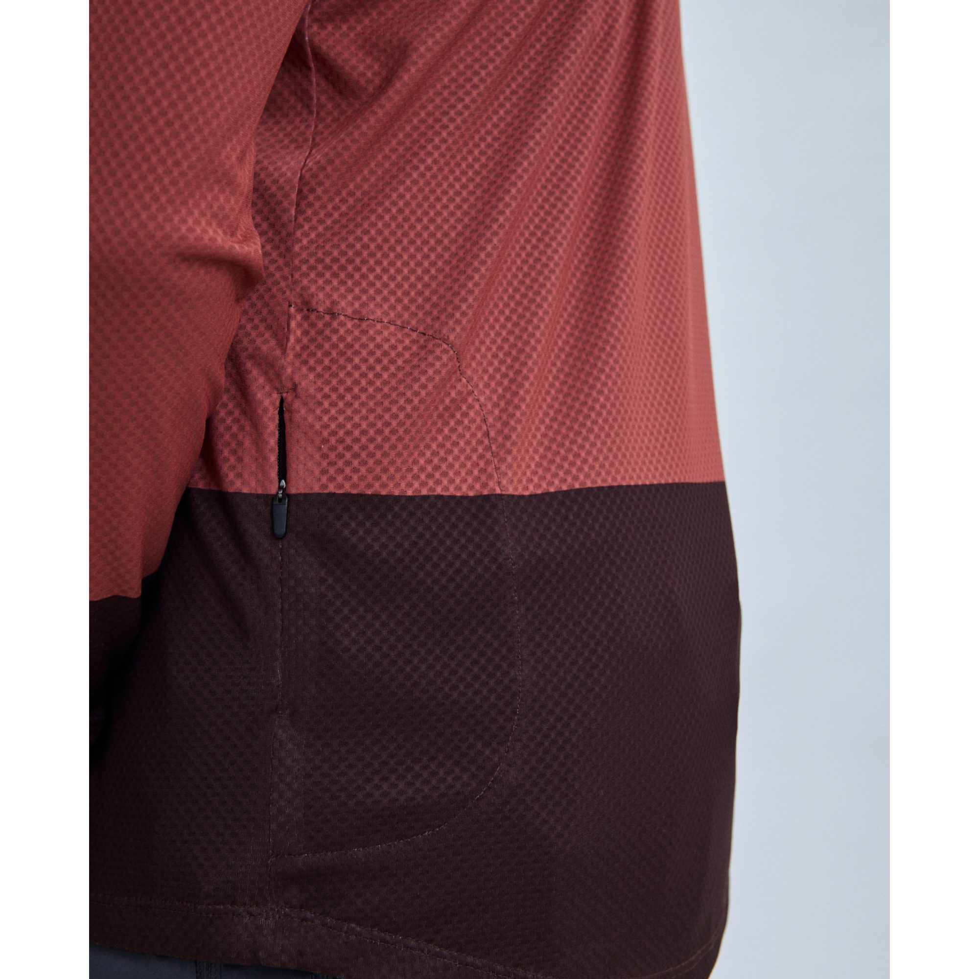 MTB Pure LS Jersey Himalayan Salt/Axinite Brown