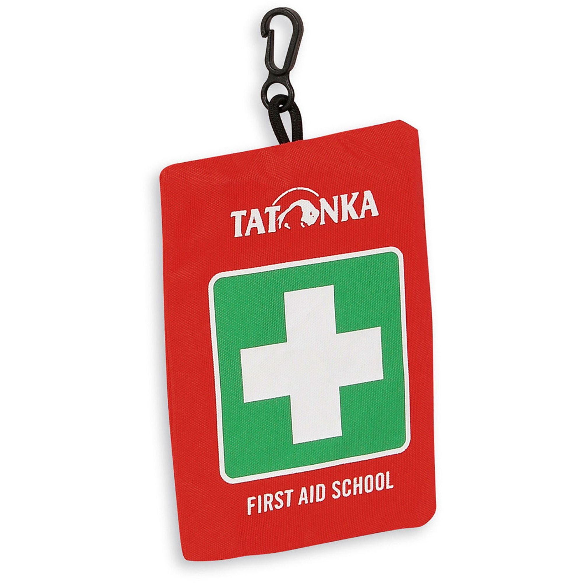 First Aid School, red