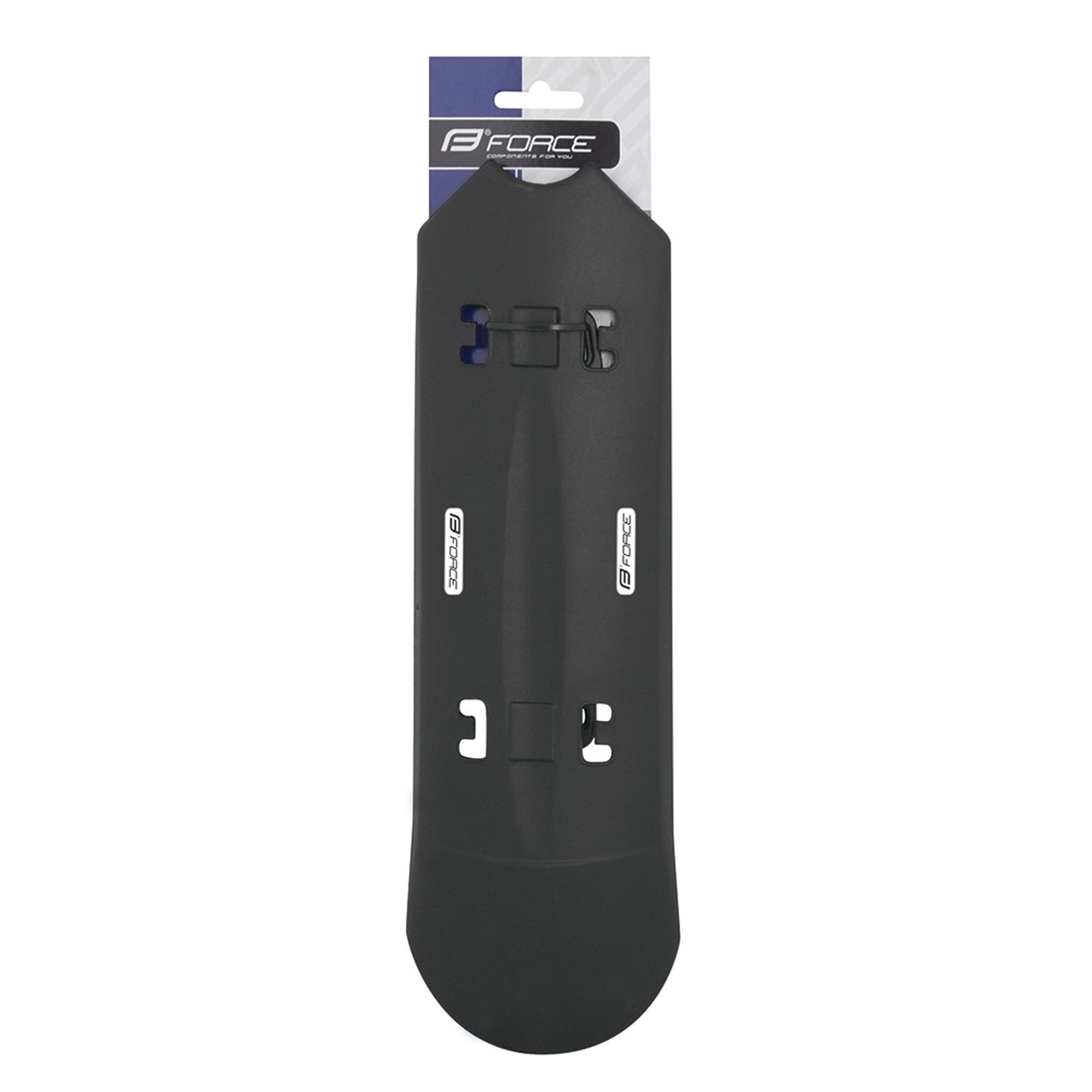 plastic under frame + rubber grip, black