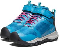 KEEN WANDURO MID WP CHILDREN, fjord blue/fuchsia purple