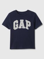 GAP Dětské tričko s logem Tmavě modrá