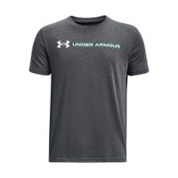 UNDER ARMOUR B LOGO WORDMARK SS-GRY