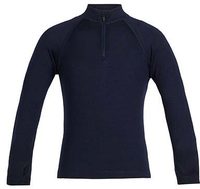 ICEBREAKER K 260 TECH LS HALF ZIP - MIDNIGHT NAVY