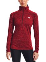 UNDER ARMOUR Tech 1/2 Zip, Red/wine