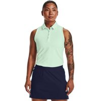 UNDER ARMOUR UA Zinger Sleeveless Polo-GRN